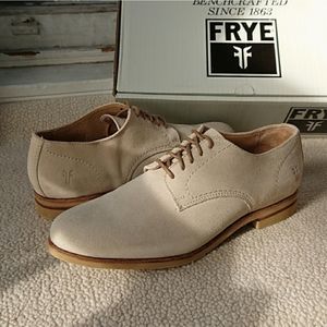 Frye "Jill" Suede Oxford Flat